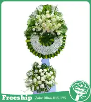 Kệ Hoa Tang Lễ 2 Tầng - Mã: I-038 - Giá: 1.300.000đ