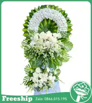 Kệ Hoa Tang Lễ 2 Tầng - Mã: I-039 - Giá: 1.300.000đ