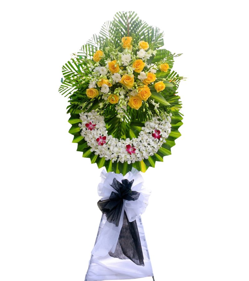 Vòng Hoa Chia Buồn – Thành Kính Phân Ưu