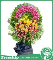 Vòng Hoa Đám Tang – Lời Tiễn Đưa Nhẹ Nhàng - Mã: I-046 - Giá: 900.000đ