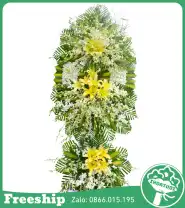 Hoa Tang Lễ Trắng – Tưởng Niệm An Yên - Mã: I-047 - Giá: 1.900.000đ