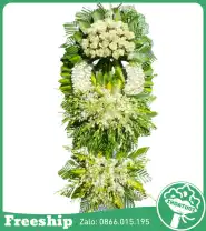 Vòng Hoa Kệ Đứng 3 Tầng – Tiễn Biệt - Mã: I-073 - Giá: 1.900.000đ