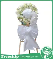 Vòng Hoa Viếng Hoa Cát Tường - Mã: I-099 - Giá: 1.200.000đ