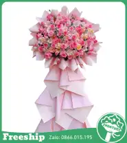 Kệ Hoa Khai Trương Tông Hồng – Ngọt Ngào Thành Công