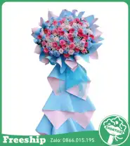 Kệ Hoa Khai Trương Tông Xanh – Bền Vững Phát Triển