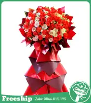 Kệ Hoa Chúc Mừng – Kinh Doanh Thuận Buồm