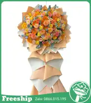 Kệ Hoa Khai Trương Đẹp – Làm Ăn Phát Đạt