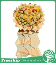 Kệ Hoa Tone Vàng – Năng Lượng Khởi Đầu