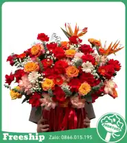 Giỏ Hoa Chúc Mừng May Mắn - Mã: I-139 - Giá: 750.000đ