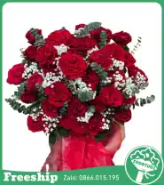 Giỏ Hoa Chúc Mừng Vạn Điều May