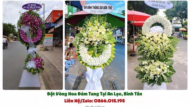 Đặt Vòng Hoa Tang Lễ Phường An Lạc, TP.HCM (Bình Tân Cũ)