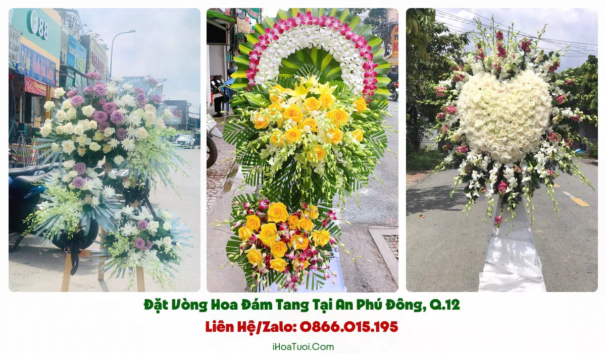 Đặt Hoa Tang Lễ Phường An Phú Đông, TP.HCM (Quận 12 Cũ)
