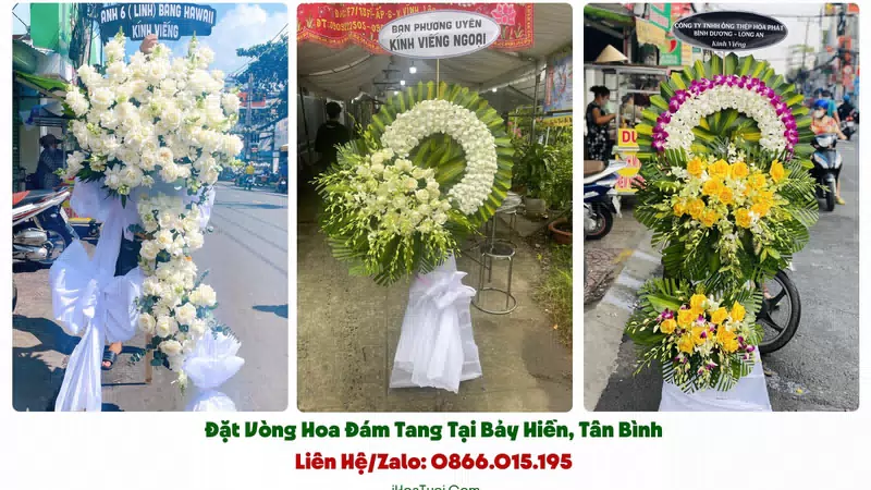 Đặt Vòng Hoa Tang Lễ Phường Bảy Hiền, TP.HCM (Tân Bình Cũ)