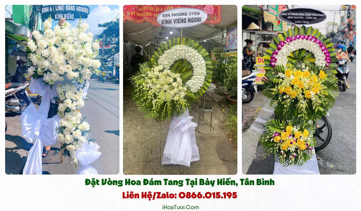 Đặt Vòng Hoa Tang Lễ Phường Bảy Hiền, TP.HCM (Tân Bình Cũ)