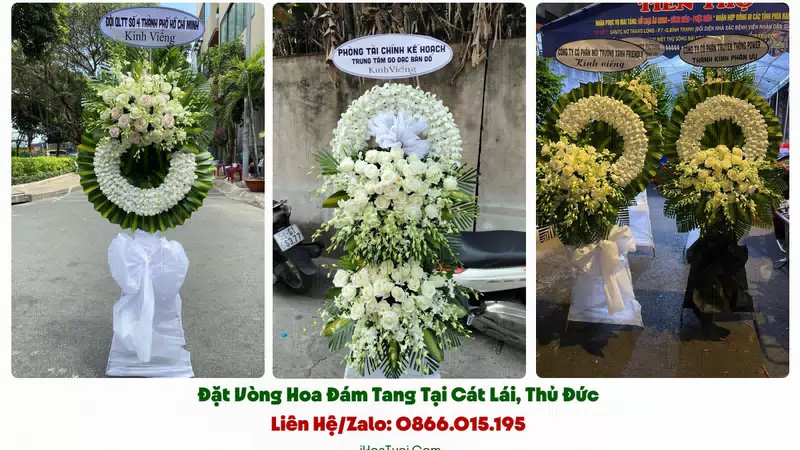 Đặt Vòng Hoa Tang Lễ Phường Cát Lái, TP.HCM (TP Thủ Đức Cũ)