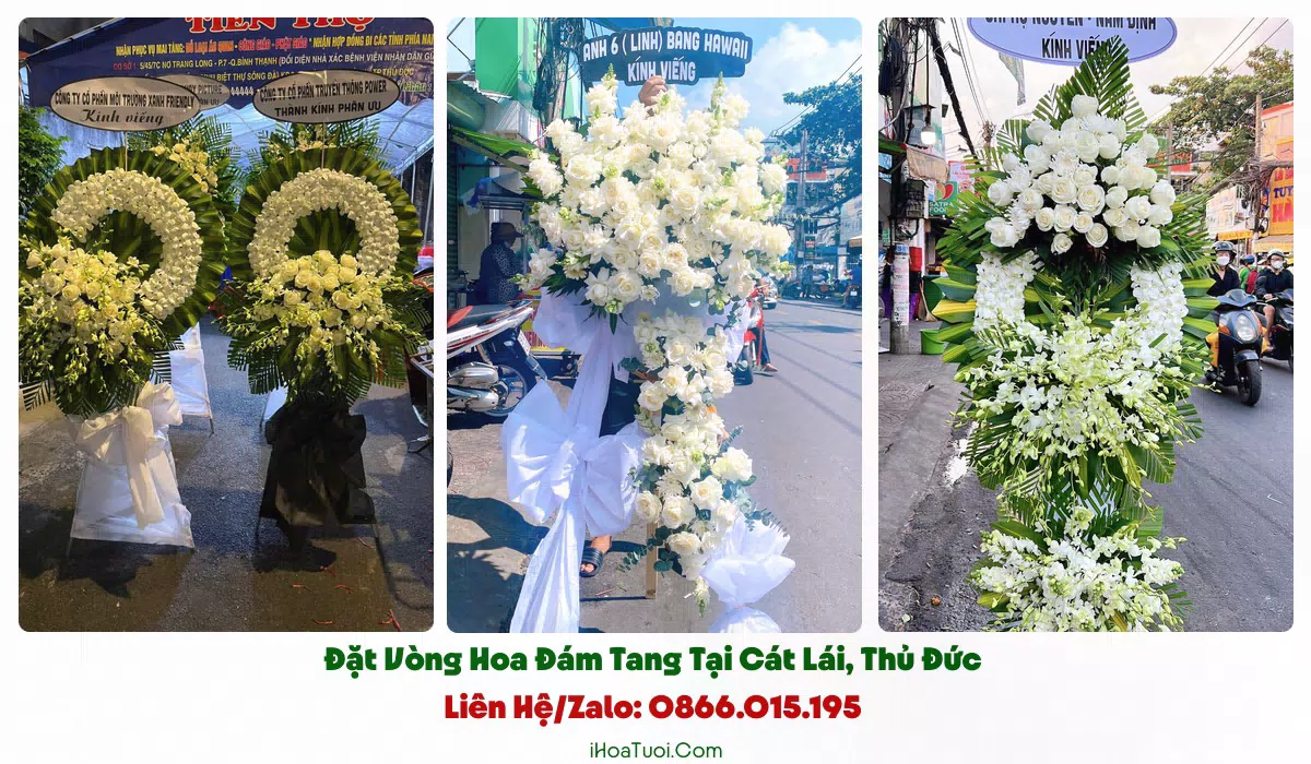 iHoaTuoi.Com giao kệ hoa viếng đúng giờ tại Phường Cát Lái