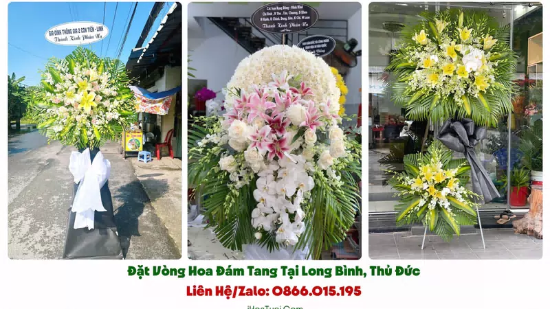 Đặt Hoa Tang Lễ Phường Long Bình, TP.HCM (TP Thủ Đức Cũ)