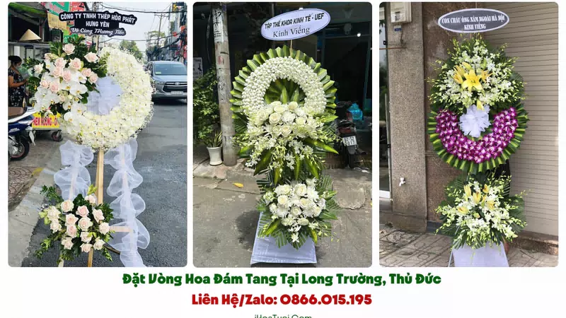 Đặt Vòng Hoa Tang Lễ Phường Long Trường, TP.HCM (TP Thủ Đức Cũ)