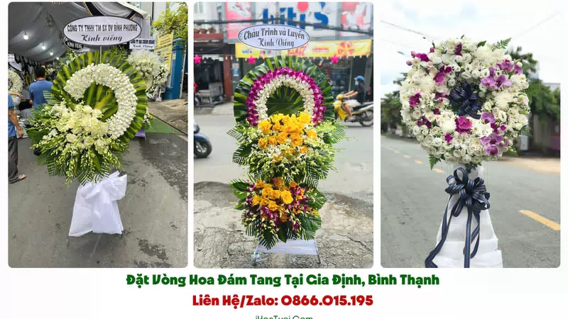 Đặt Vòng Hoa Tang Lễ Phường Gia Định, TP.HCM (Bình Thạnh Cũ)