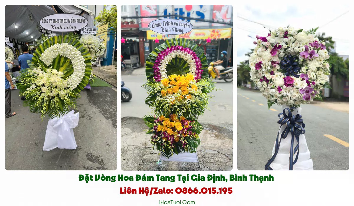 Đặt Vòng Hoa Tang Lễ Phường Gia Định, TP.HCM (Bình Thạnh Cũ)
