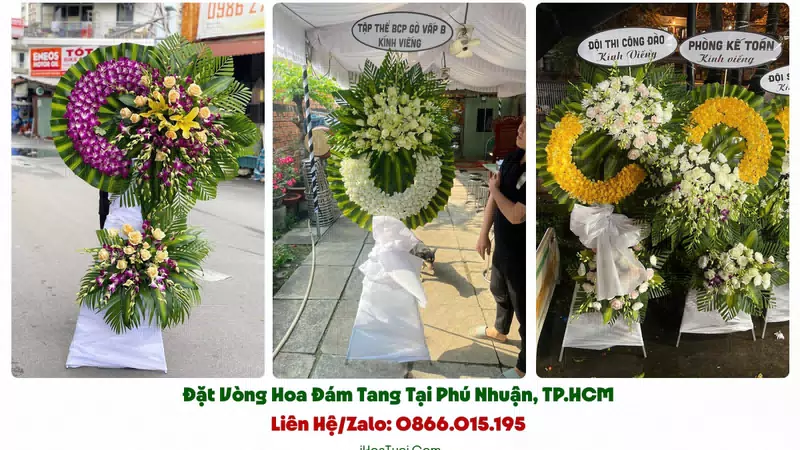 Đặt Vòng Hoa Tang Lễ Phường Phú Nhuận, TP.HCM (Quận Phú Nhuận Cũ)