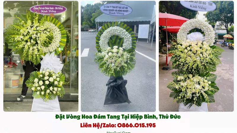 Đặt Hoa Tang Lễ Phường Hiệp Bình, TP.HCM (TP Thủ Đức Cũ)