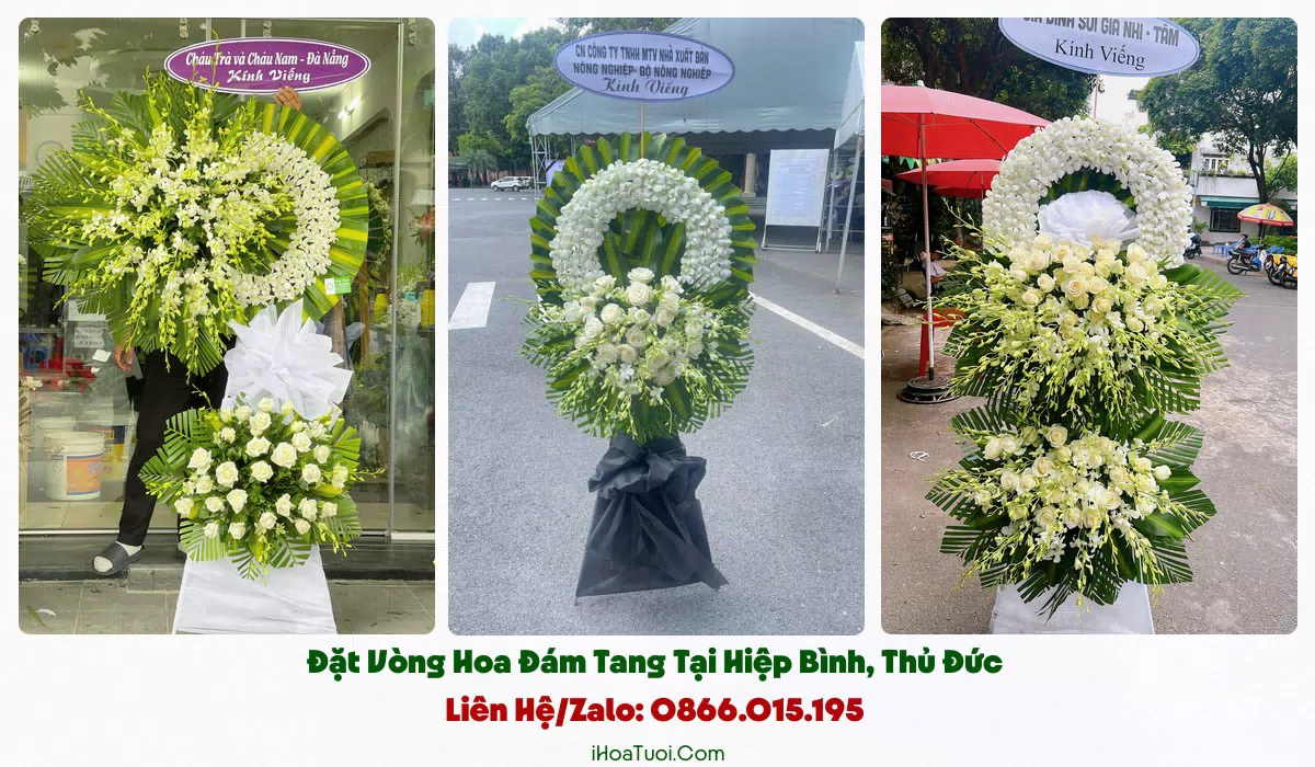 Đặt Hoa Tang Lễ Phường Hiệp Bình, TP.HCM (TP Thủ Đức Cũ)