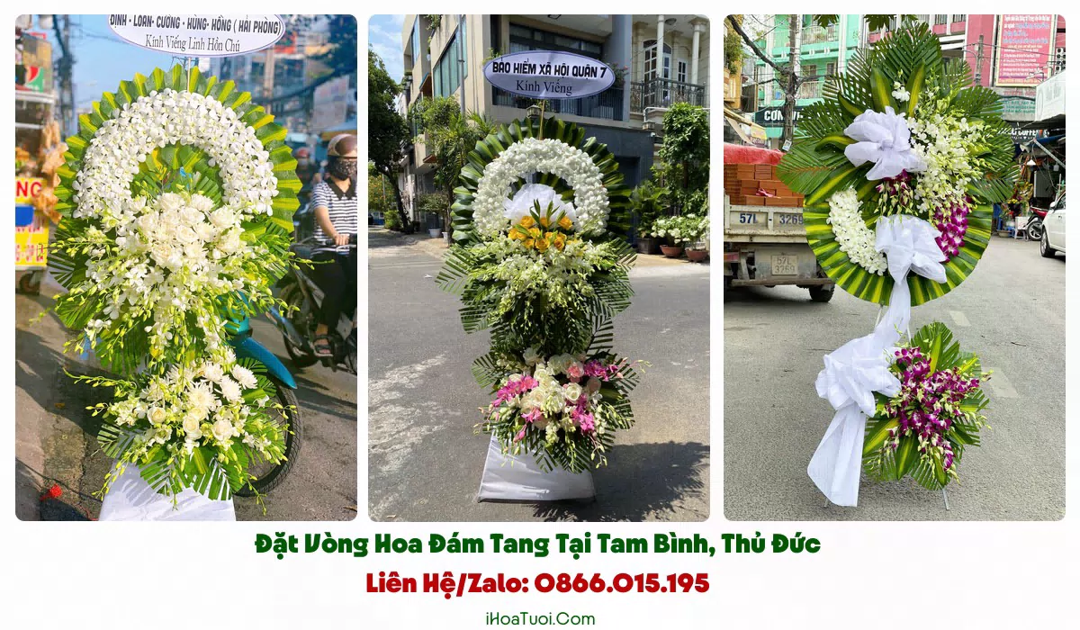 Đặt Vòng Hoa Đám Tang Phường Tam Bình, TP.HCM (Thủ Đức Cũ)