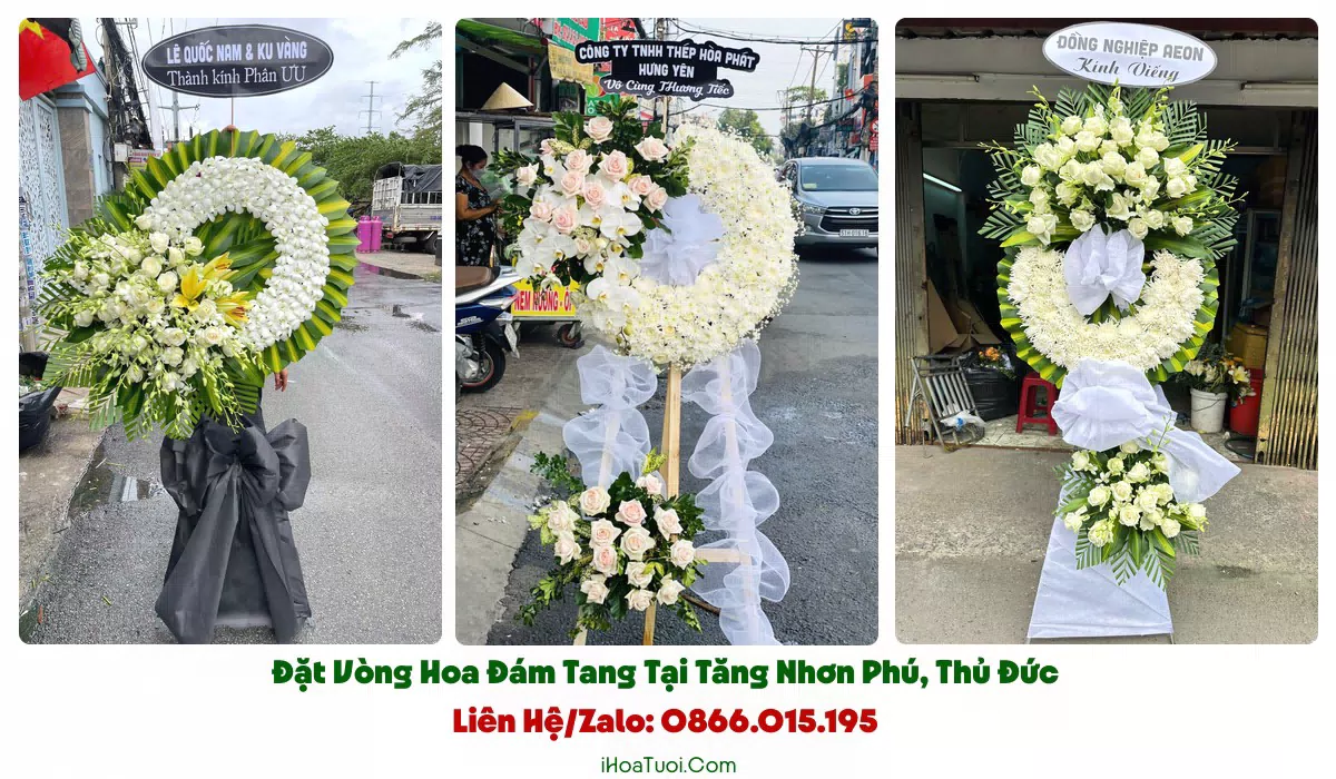 Giao hoa tang lễ khắp Phường Tăng Nhơn Phú