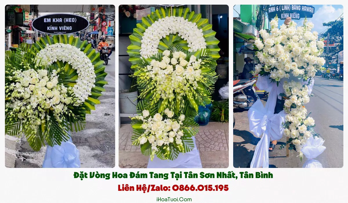 Đặt Vòng Hoa Đám Tang Phường Tân Sơn Nhất, TP.HCM (Quận Tân Bình Cũ)