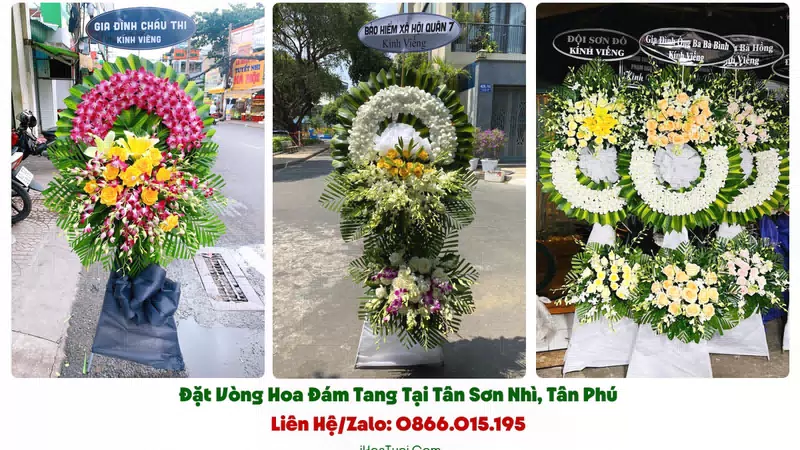 Đặt Hoa Tang Lễ Phường Tân Sơn Nhì, TP.HCM (Quận Tân Phú Cũ)