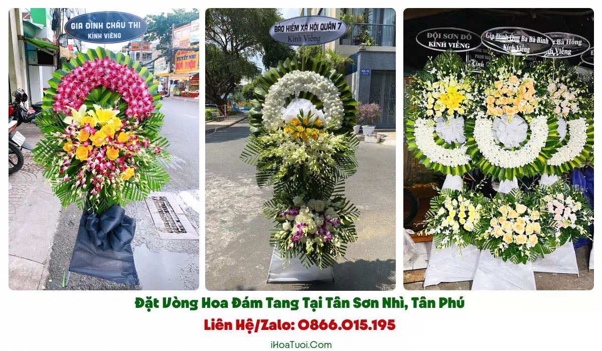 Đặt Hoa Tang Lễ Phường Tân Sơn Nhì, TP.HCM (Quận Tân Phú Cũ)