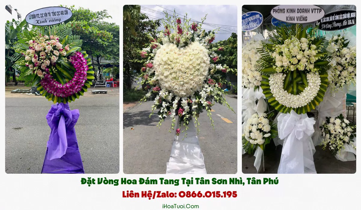Giao vòng hoa viếng đúng giờ tại Tân Sơn Nhì