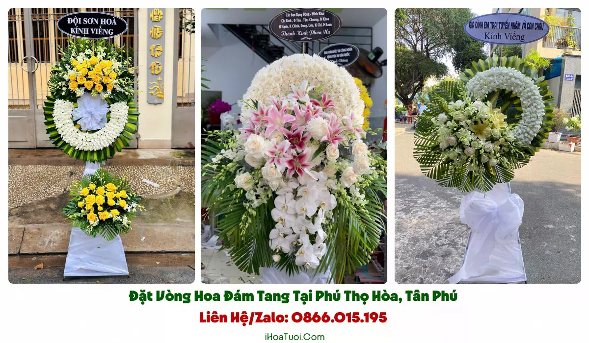 iHoaTuoi.Com giao hoa tang lễ khắp Phường Phú Thọ Hòa và lân cận
