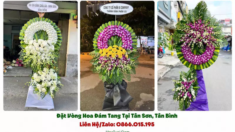 Đặt Vòng Hoa Tang Lễ Phường Tân Sơn, TP.HCM (Tân Bình Cũ)