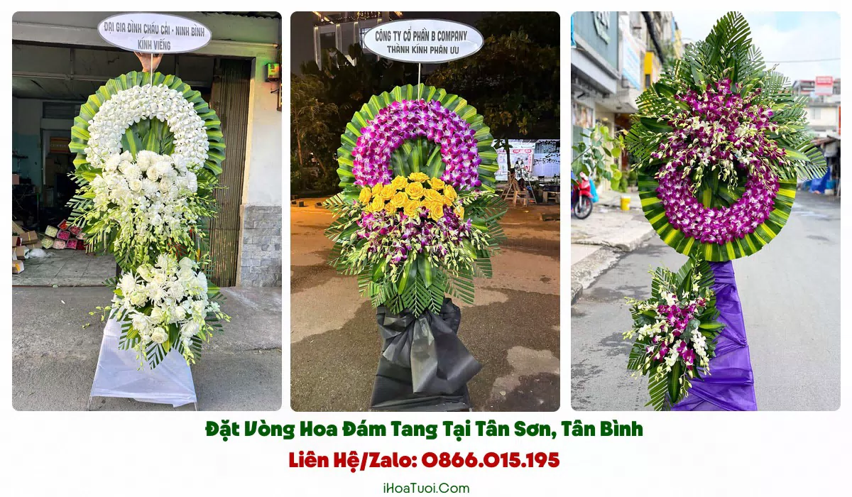 Đặt Vòng Hoa Tang Lễ Phường Tân Sơn, TP.HCM (Tân Bình Cũ)