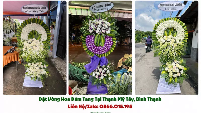 Đặt Hoa Tang Lễ Phường Thạnh Mỹ Tây, TP.HCM (Quận Bình Thạnh Cũ)