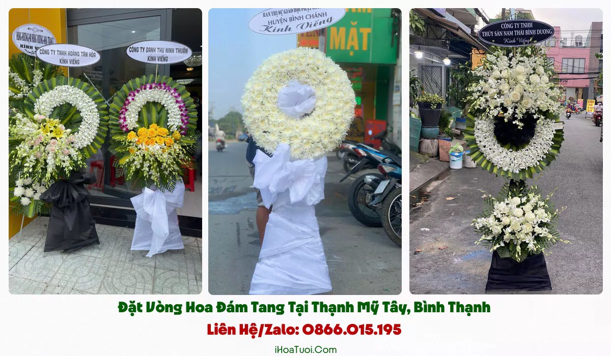 Giao hoa viếng khắp Phường Thạnh Mỹ Tây và khu lân cận