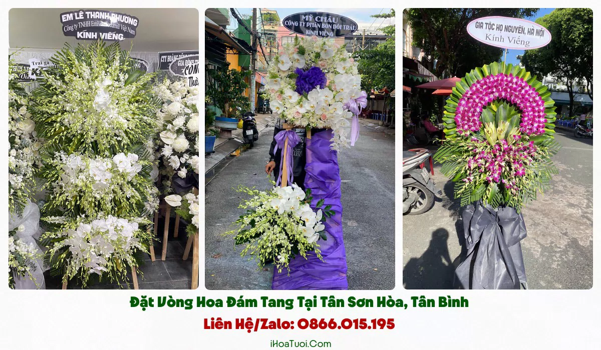 Đặt Vòng Hoa Đám Tang Phường Tân Sơn Hòa, TP.HCM (Tân Bình Cũ)