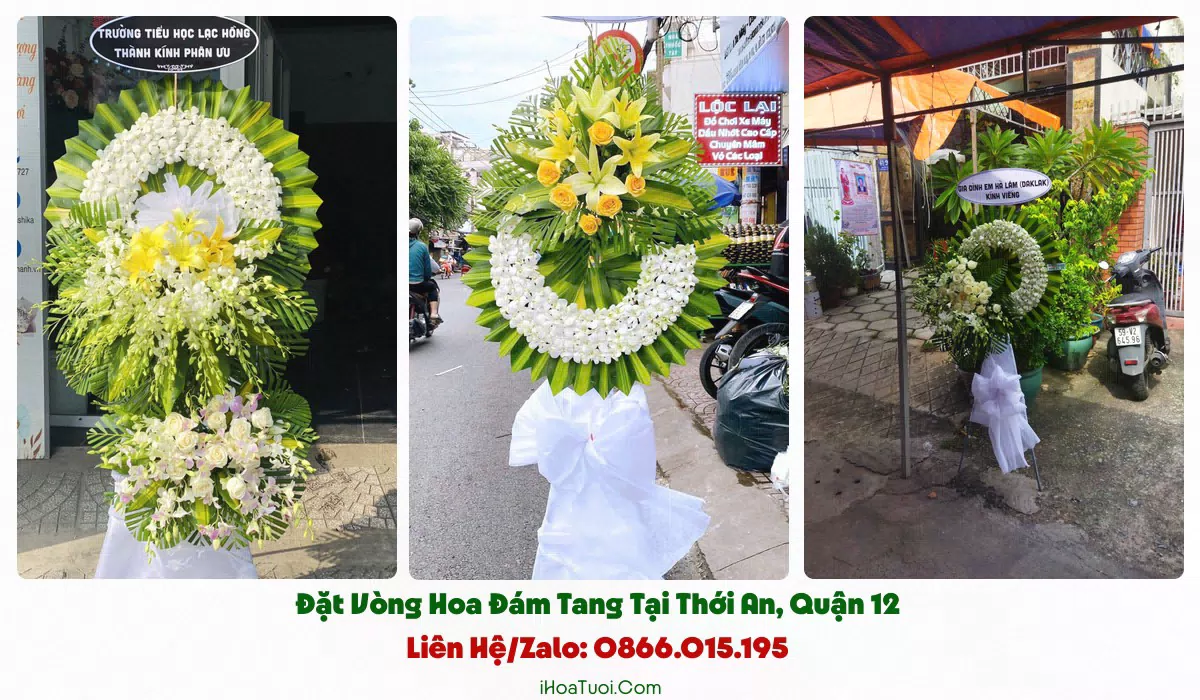 Đặt Vòng Hoa Tang Lễ Phường Thới An, TP.HCM (Quận 12 Cũ)