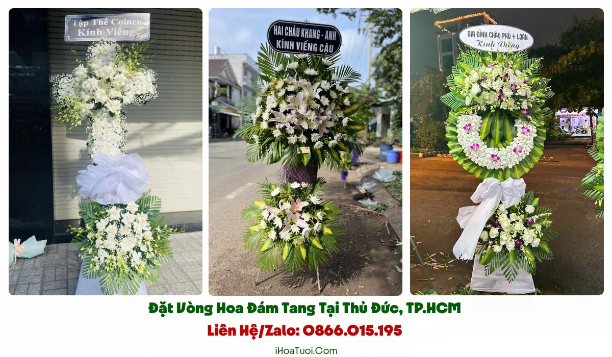 Giao hoa viếng khắp Phường Thủ Đức và khu lân cận