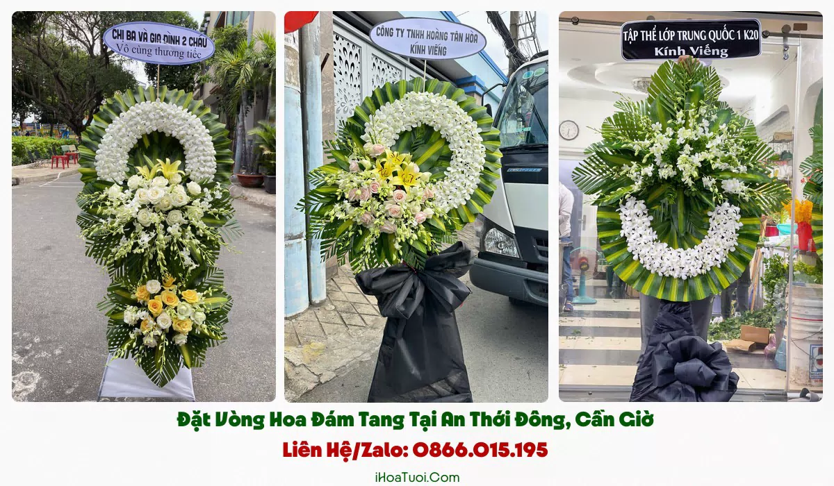 Giao hoa tang lễ khắp Xã An Thới Đông và vùng lân cận