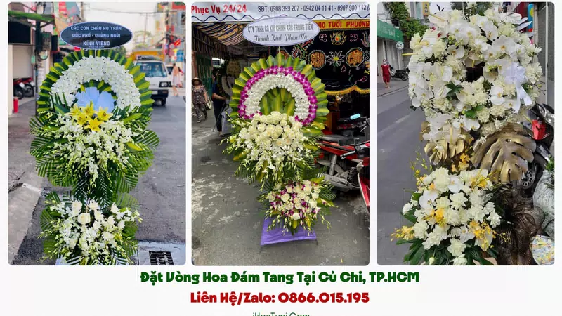 Đặt Vòng Hoa Tang Lễ Xã Củ Chi, TP.HCM (Huyện Củ Chi Cũ)
