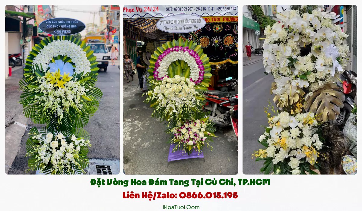 Đặt Vòng Hoa Tang Lễ Xã Củ Chi, TP.HCM (Huyện Củ Chi Cũ)
