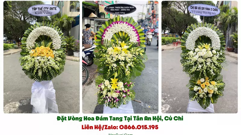 Đặt Hoa Tang Lễ Xã Tân An Hội, TP.HCM (Huyện Củ Chi Cũ)