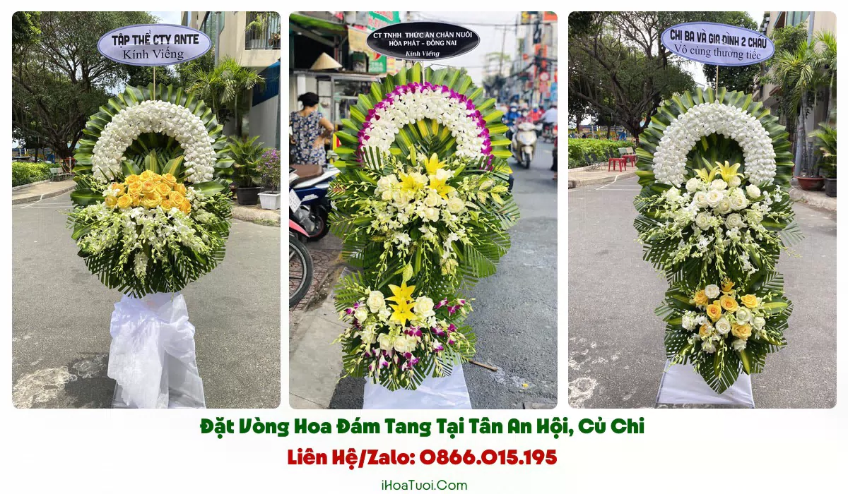 Đặt Hoa Tang Lễ Xã Tân An Hội, TP.HCM (Huyện Củ Chi Cũ)