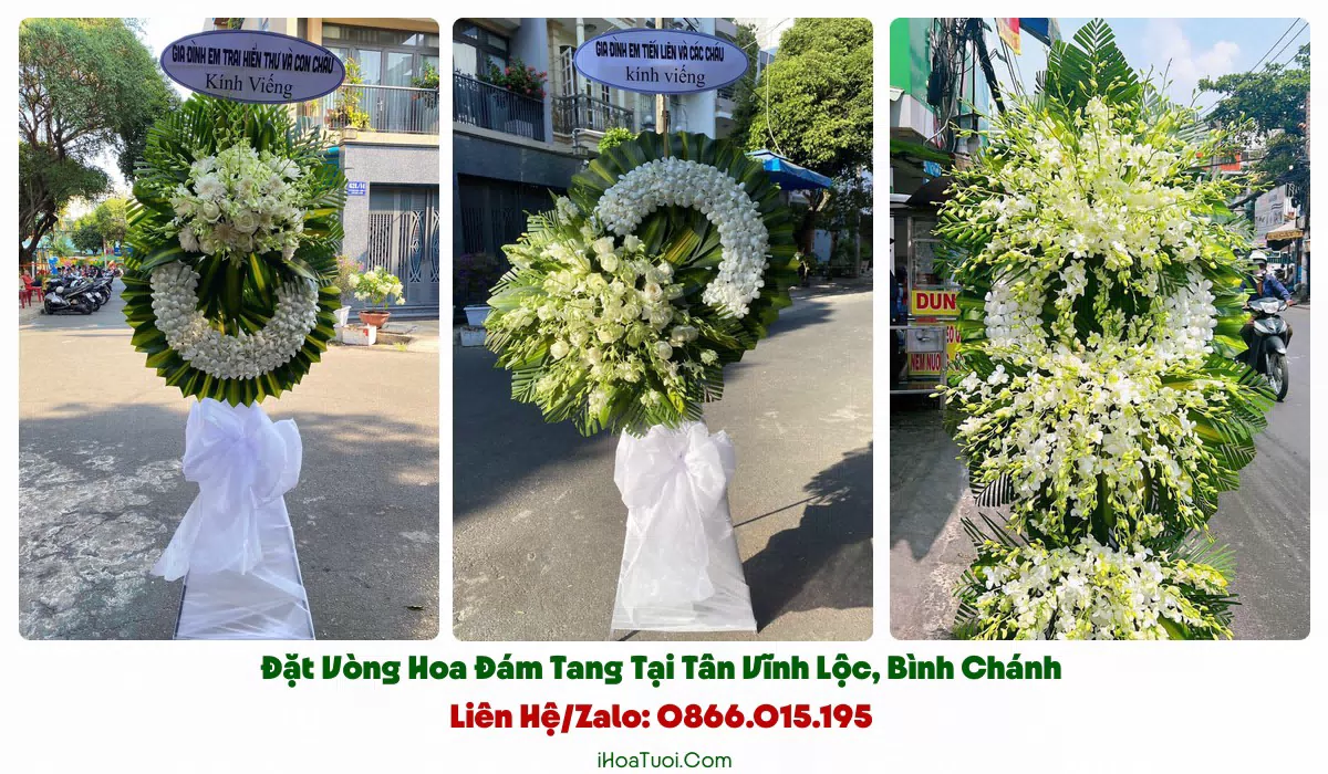 Đặt Vòng Hoa Tang Lễ Xã Tân Vĩnh Lộc, TP.HCM (Huyện Bình Chánh Cũ)