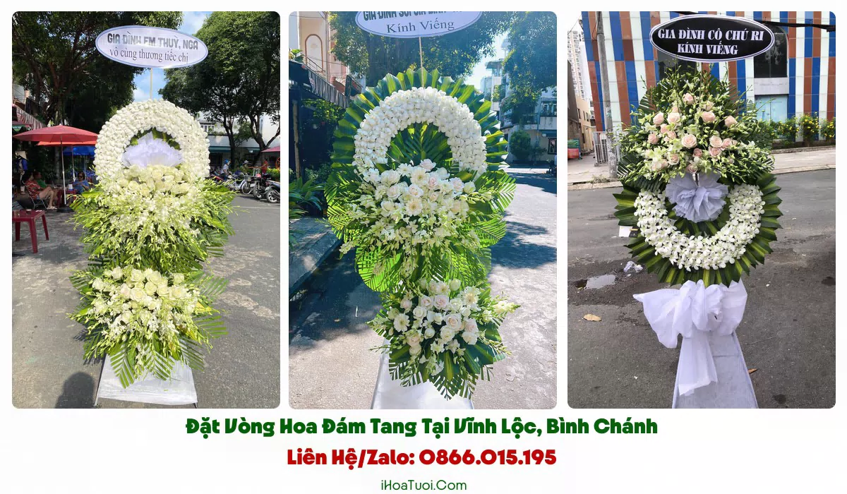 iHoaTuoi.Com giao vòng hoa đúng giờ tại Xã Vĩnh Lộc