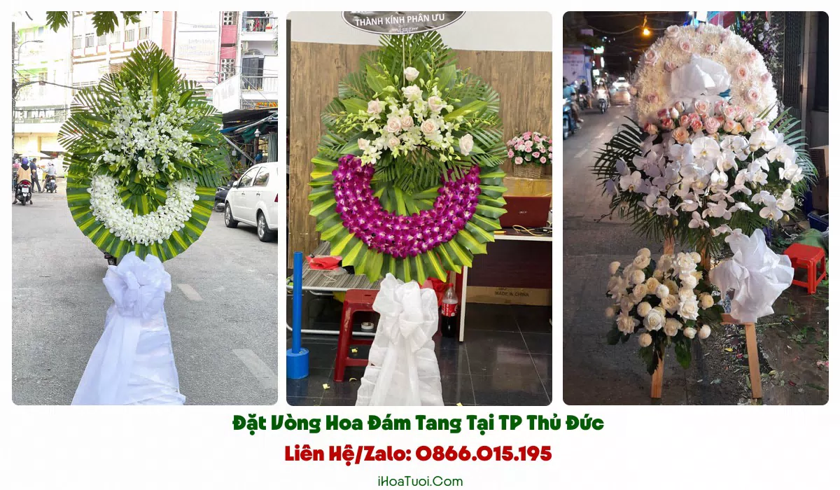 Đặt Vòng Hoa Đám Tang Tại TP Thủ Đức, TP.HCM