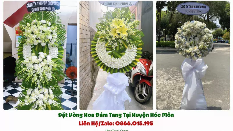 Đặt Hoa Tang Lễ Tại Huyện Hóc Môn, TP.HCM